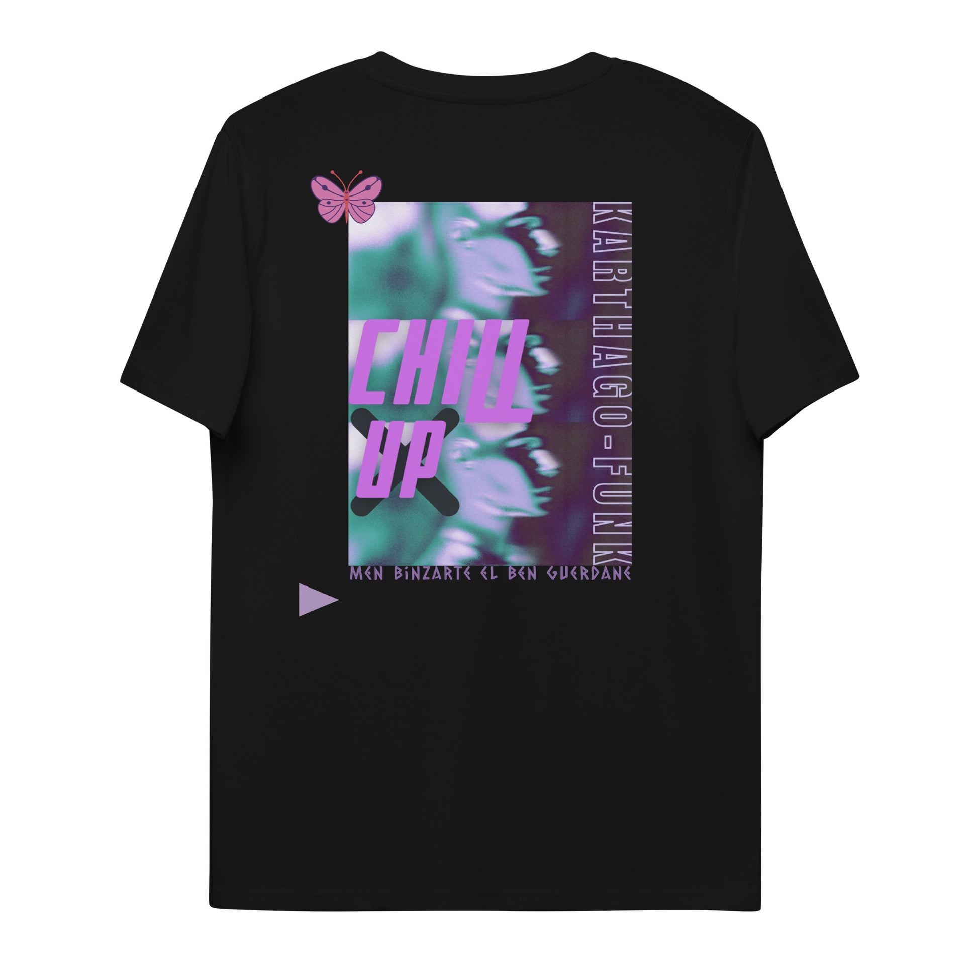 Unisex organic cotton original Karthago-Funk T-shirt (Chill up) - KarthagoFunk