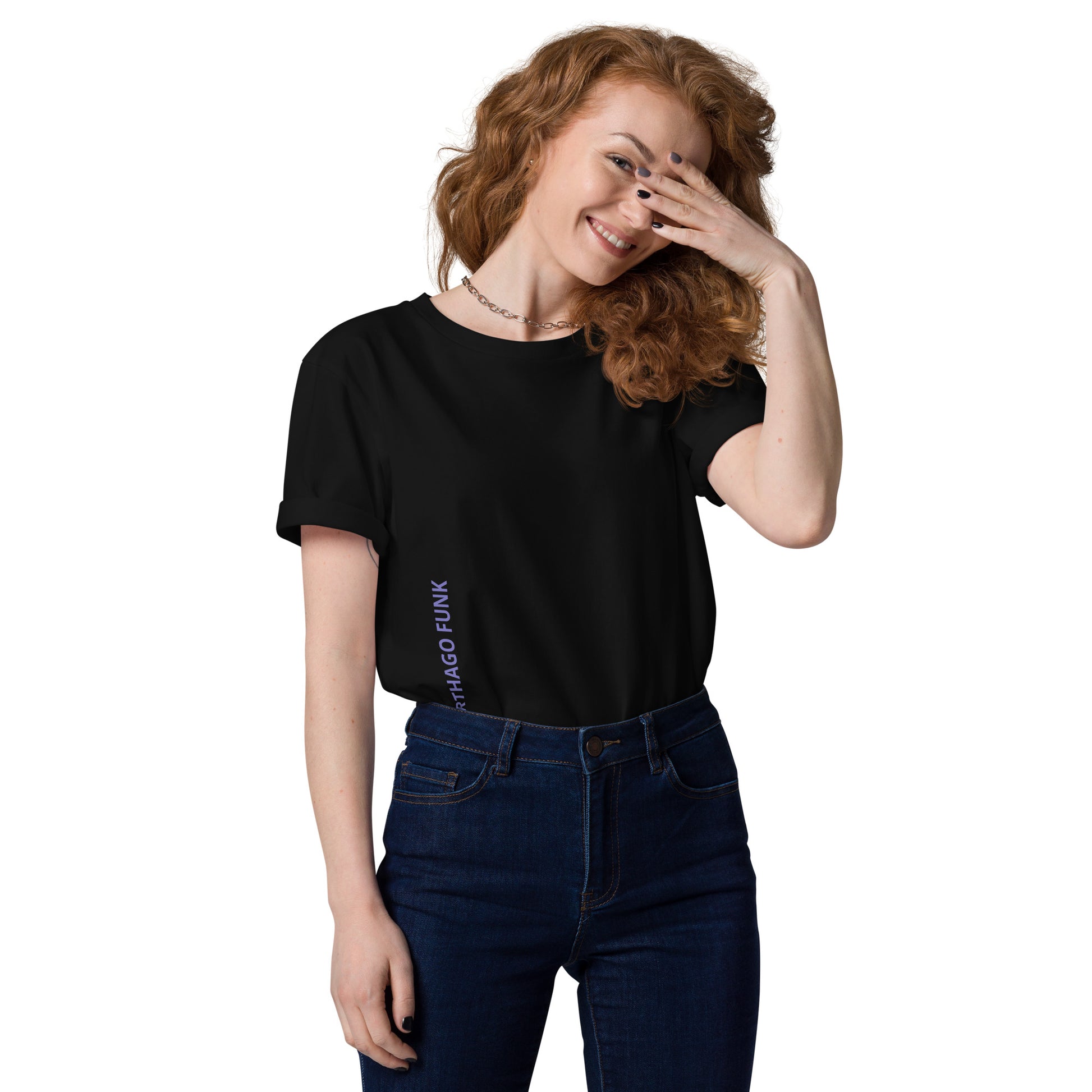 Unisex organic cotton t-shirt - LIGHT MY FIRE - KarthagoFunk