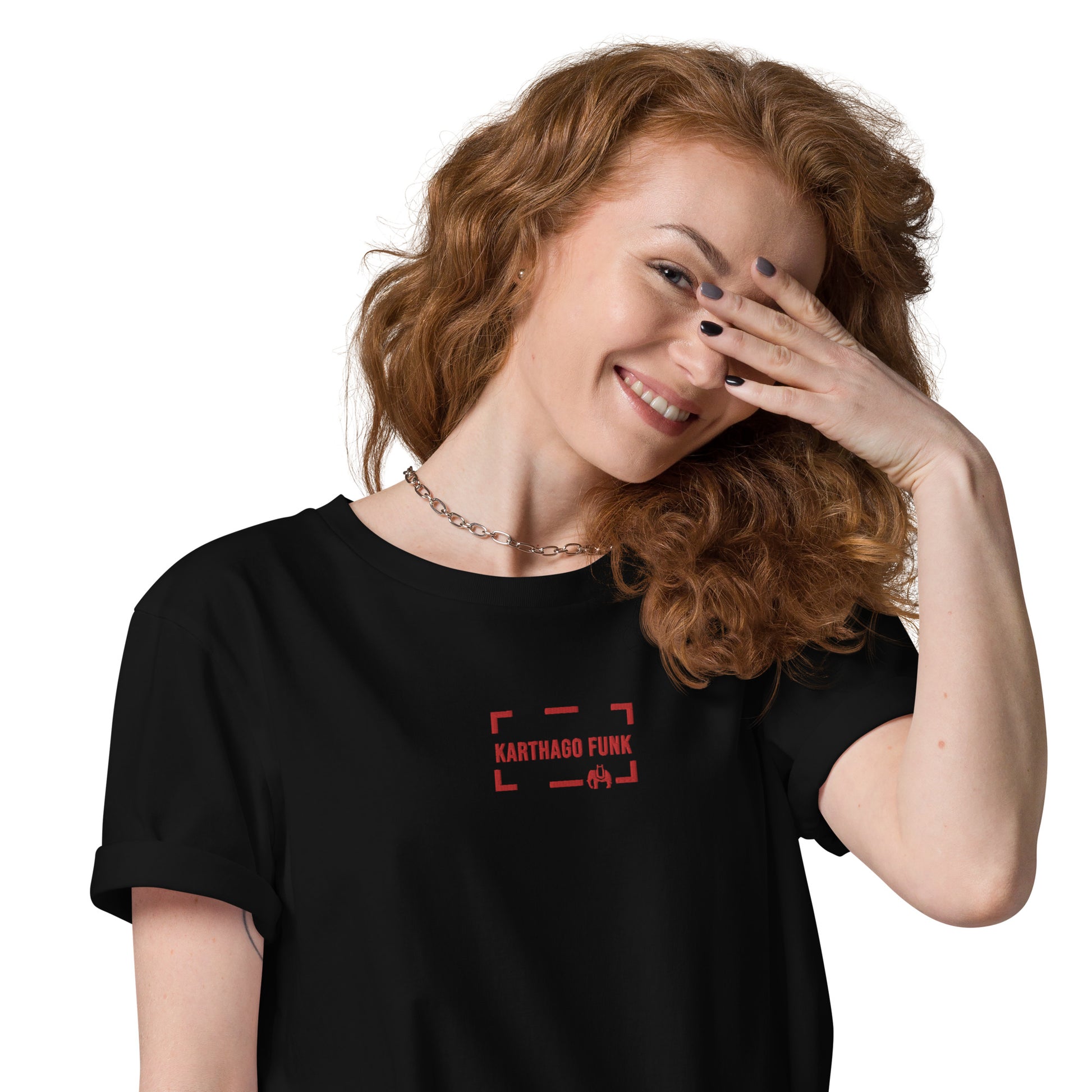Unisex organic cotton Karthago-Funk T-shirt (Hannibal culture) حنبعل - KarthagoFunk