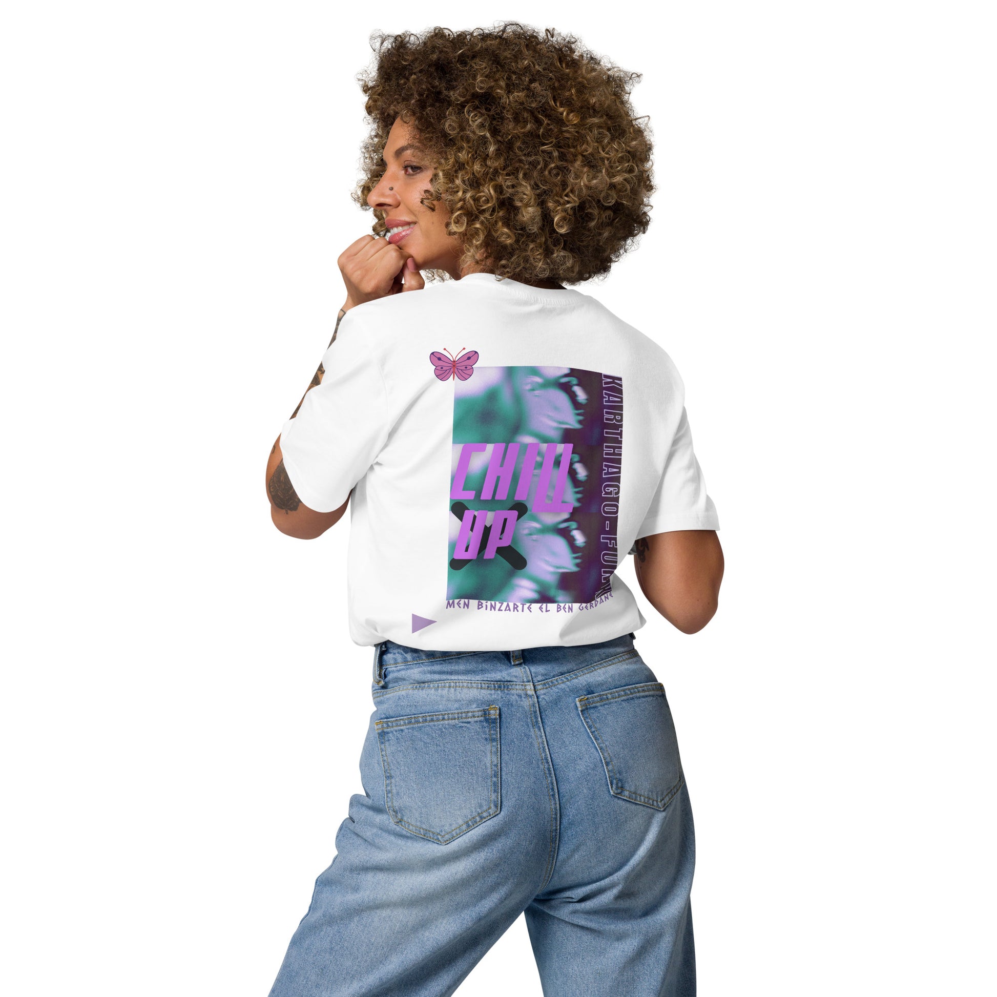 Unisex organic cotton original Karthago-Funk T-shirt (Chill up) - KarthagoFunk