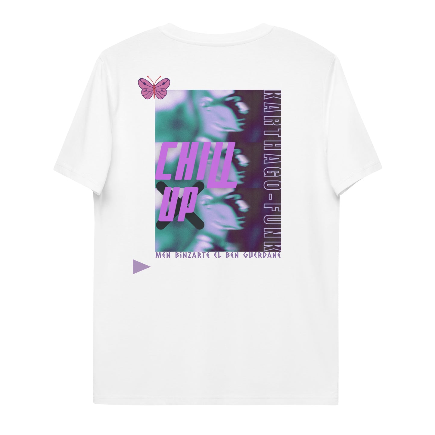 Unisex organic cotton original Karthago-Funk T-shirt (Chill up) - KarthagoFunk